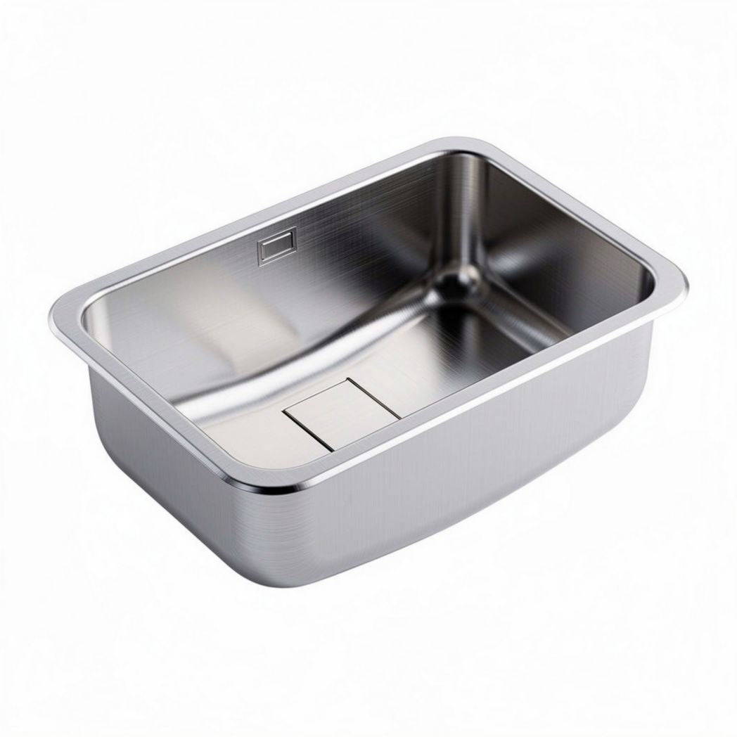 Stainless steel commercial kitchen sink 30 x 20 x 10cm for food preparation